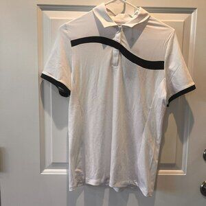 Callaway Black and White Color Block Women’s Golf Polo Size M NWT | Activewear